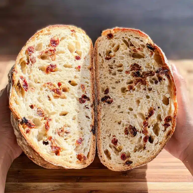 Sun dried tomato and Parmesan Sourdough bread Recipe