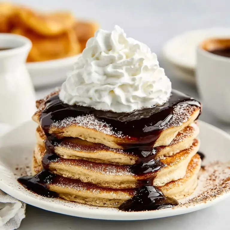 Churro Pancakes Recipe