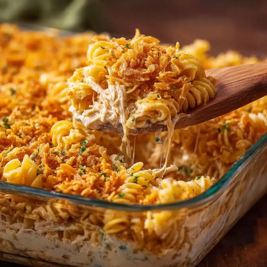 Million Dollar Chicken Noodle Casserole Recipe - Recipe Image