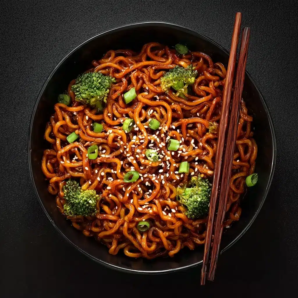 Creamy Gochujang Noodles Recipe - Recipe Image