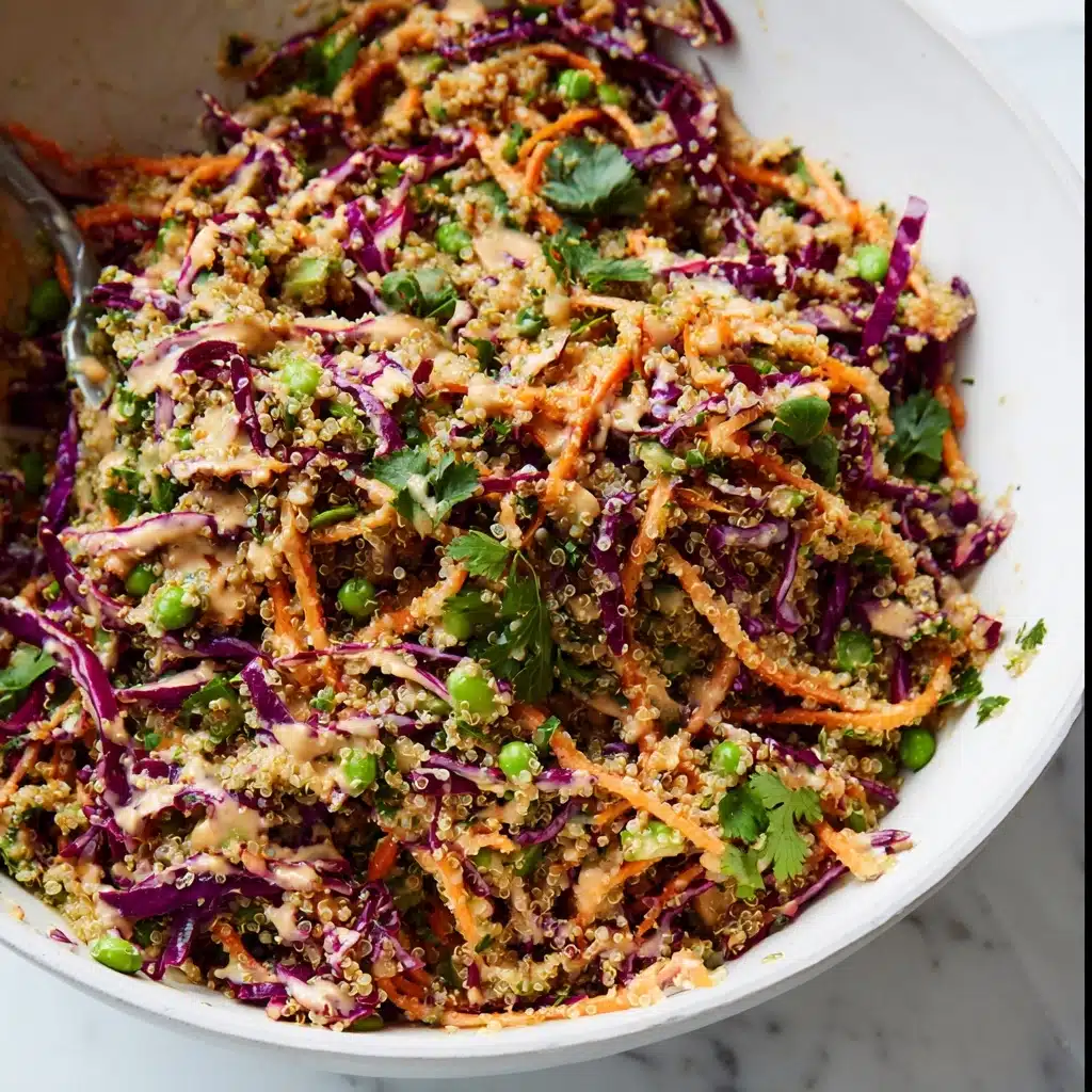 Crunchy Thai Peanut & Quinoa Salad Recipe - Recipe Image