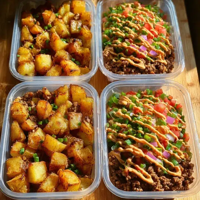 Loaded Potato Taco Bowls: The Ultimate Meal Prep Recipe