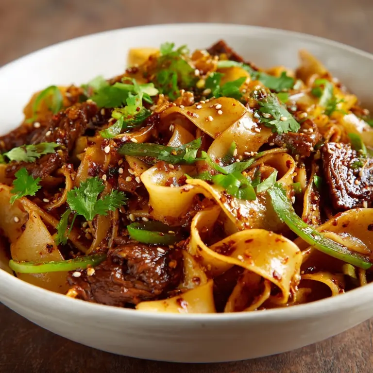 Cumin Lamb Noodles Recipe