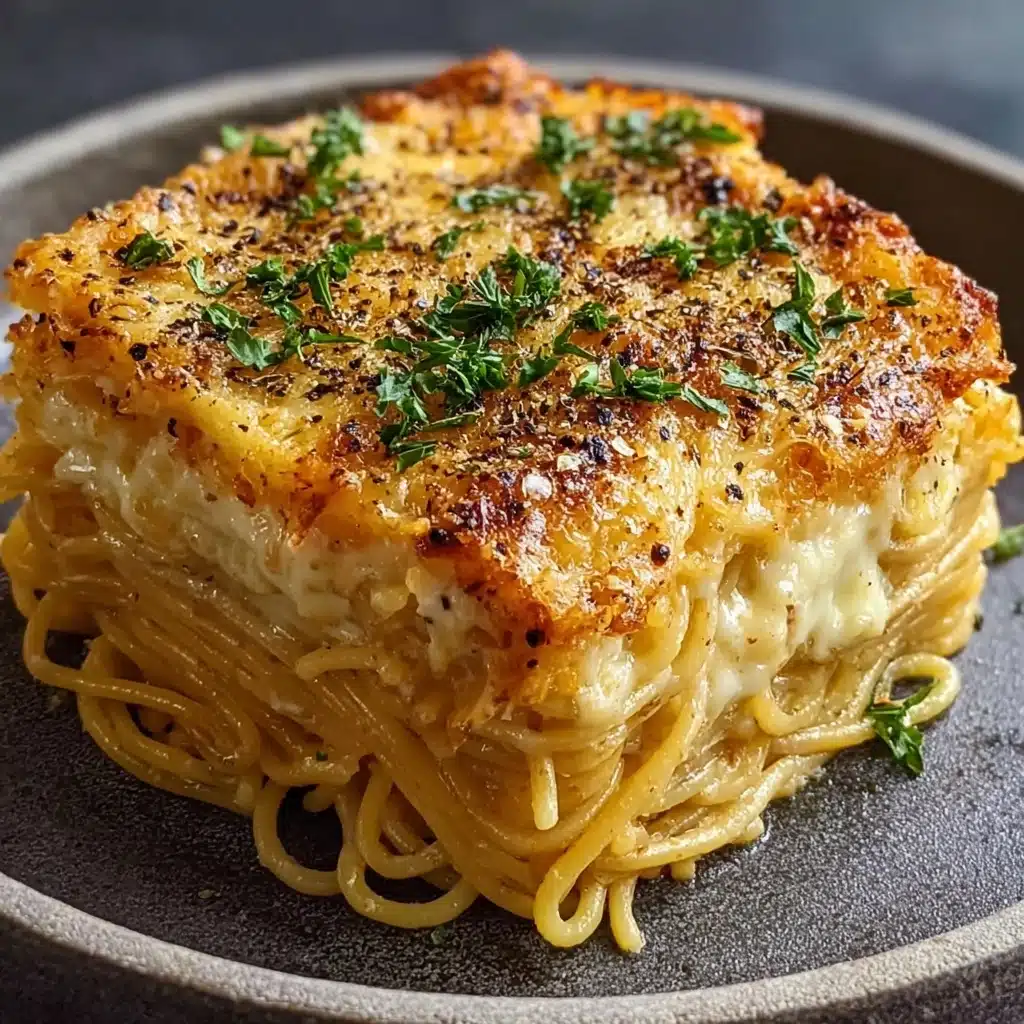 Baked Cream Cheese Spaghetti Casserole Recipe - Recipe Image