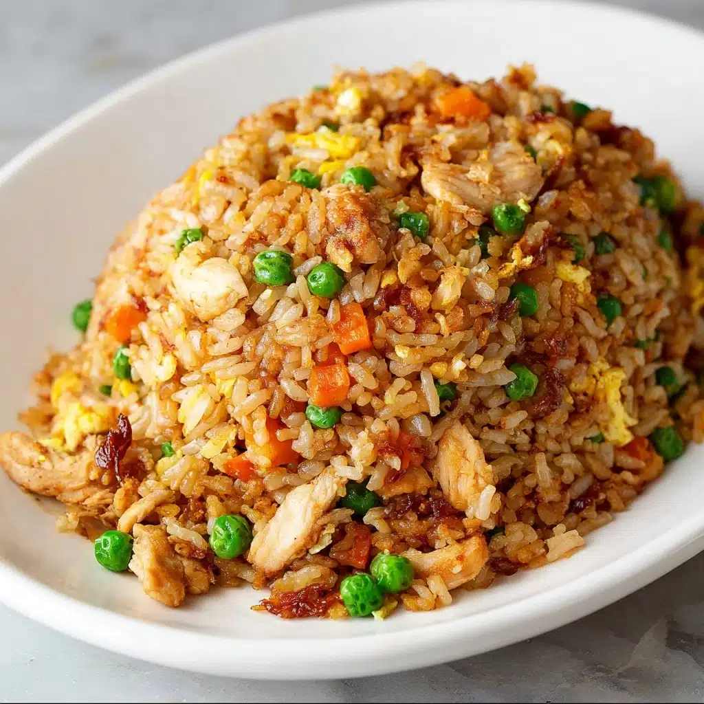Quick & Easy Chinese Chicken Fried Rice Recipe - Recipe Image