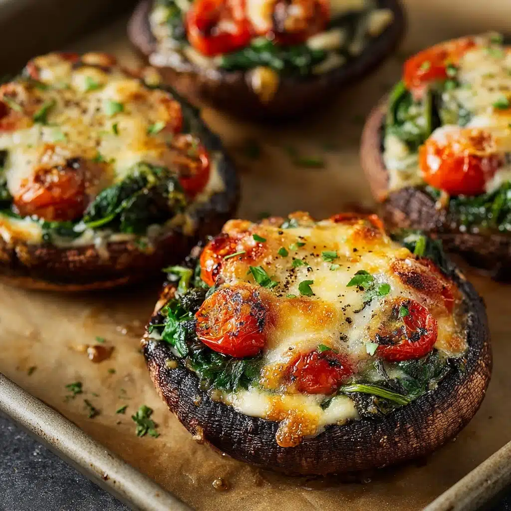 Stuffed Portobello Mushrooms Recipe - Recipe Image