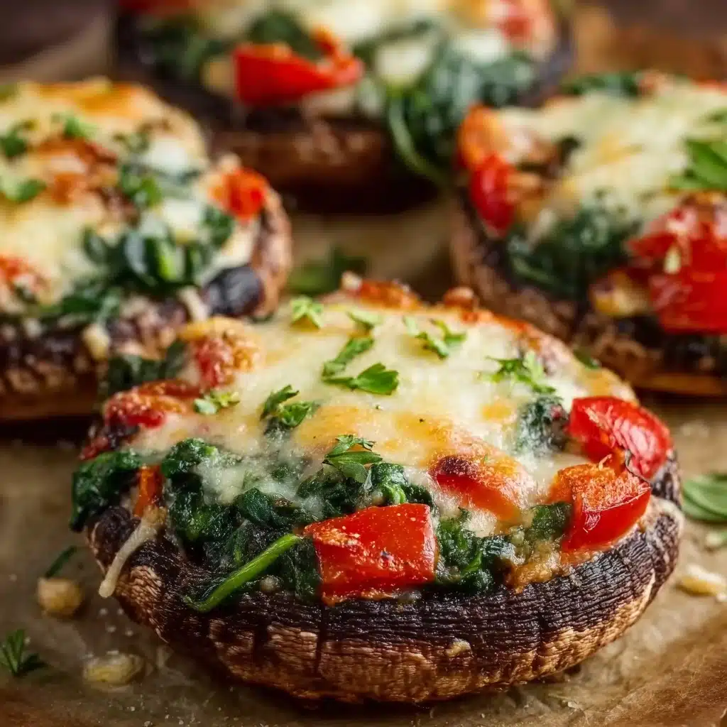 Stuffed Portobello Mushrooms Recipe - Recipe Image