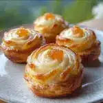Peach Pie Cruffins Recipe