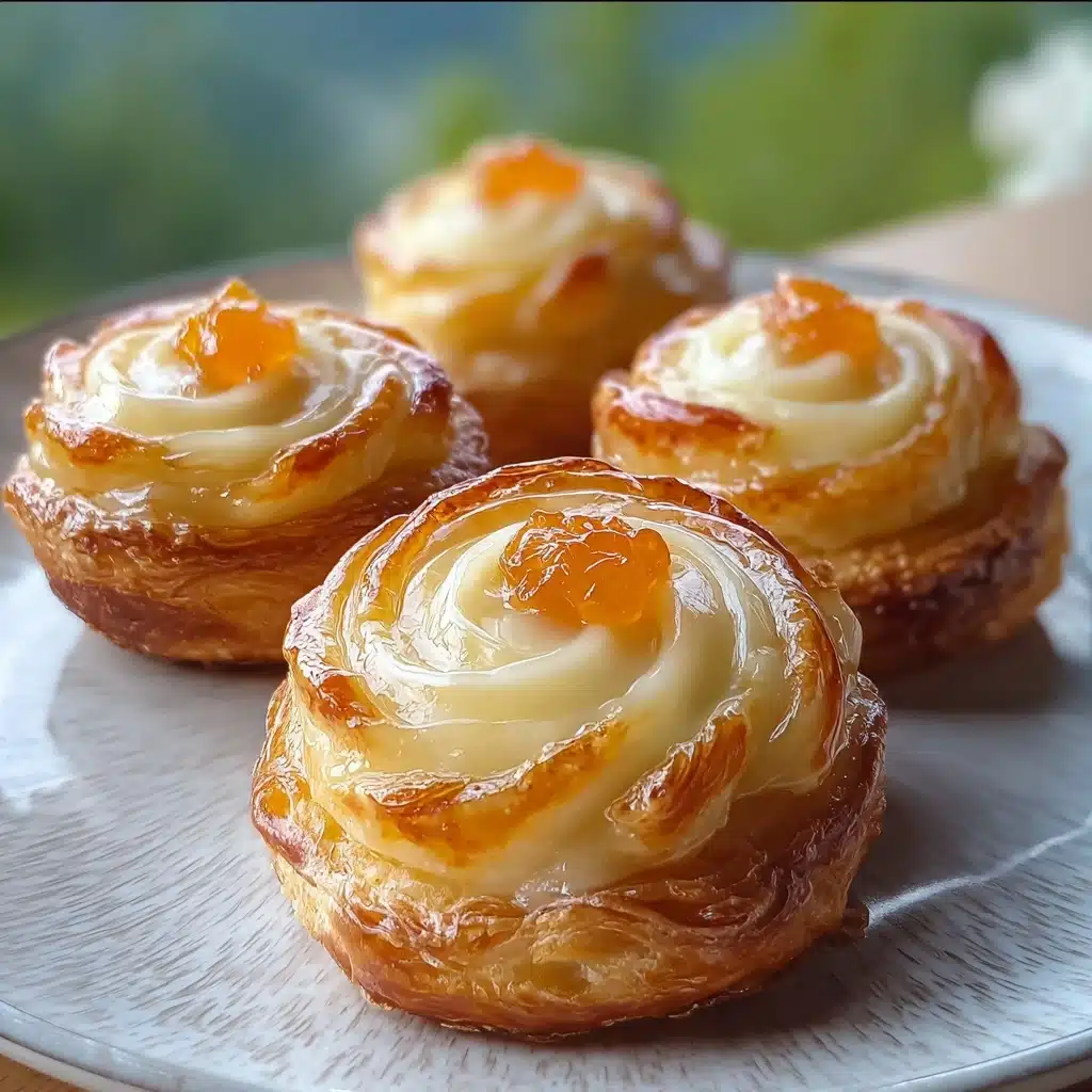 Peach Pie Cruffins Recipe