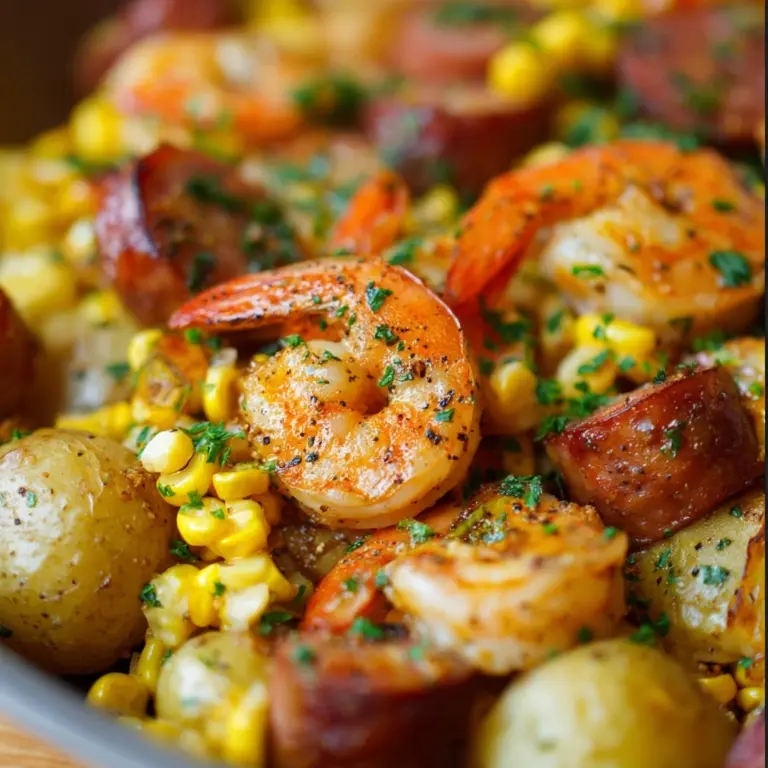 Sheet Pan Shrimp Boil Recipe