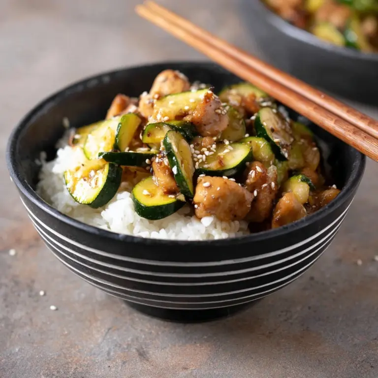 Chicken Zucchini Stir Fry Recipe