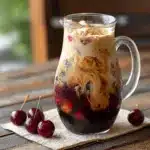 Cherry Almond Cold Brew with Vanilla Bean Cream Recipe