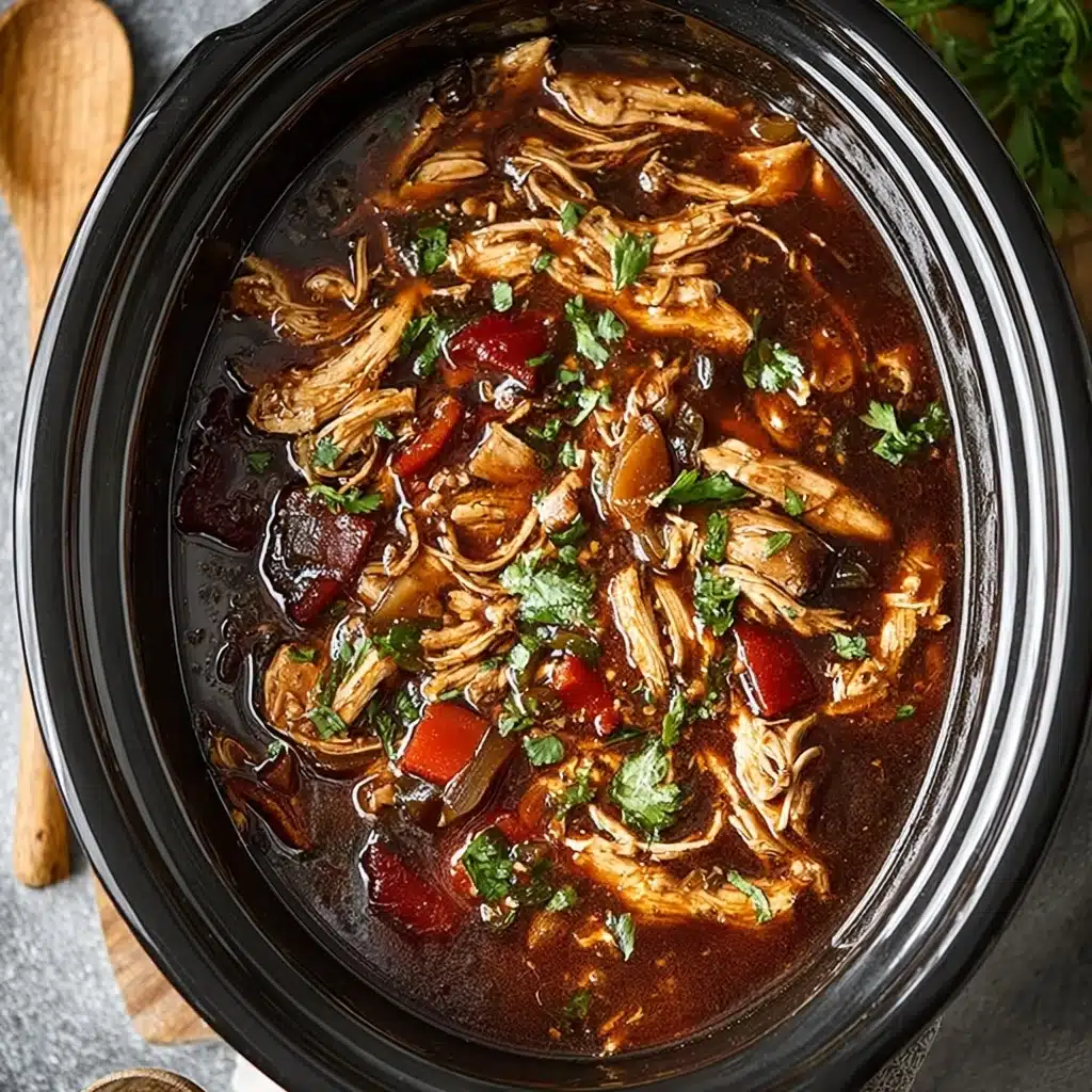 Crock Pot Bourbon Chicken Recipe is a must-try dish! Recipe - Recipe Image