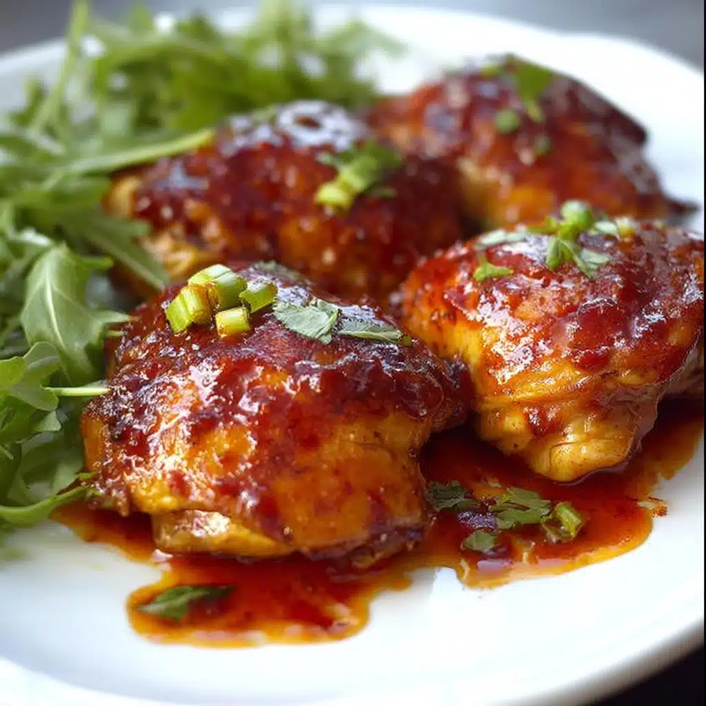 Easy Crock Pot BBQ Boneless Chicken Thighs Recipe