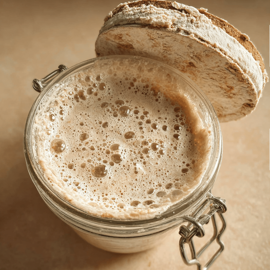 Easy Beginner Sourdough Starter Recipe - Recipe Image