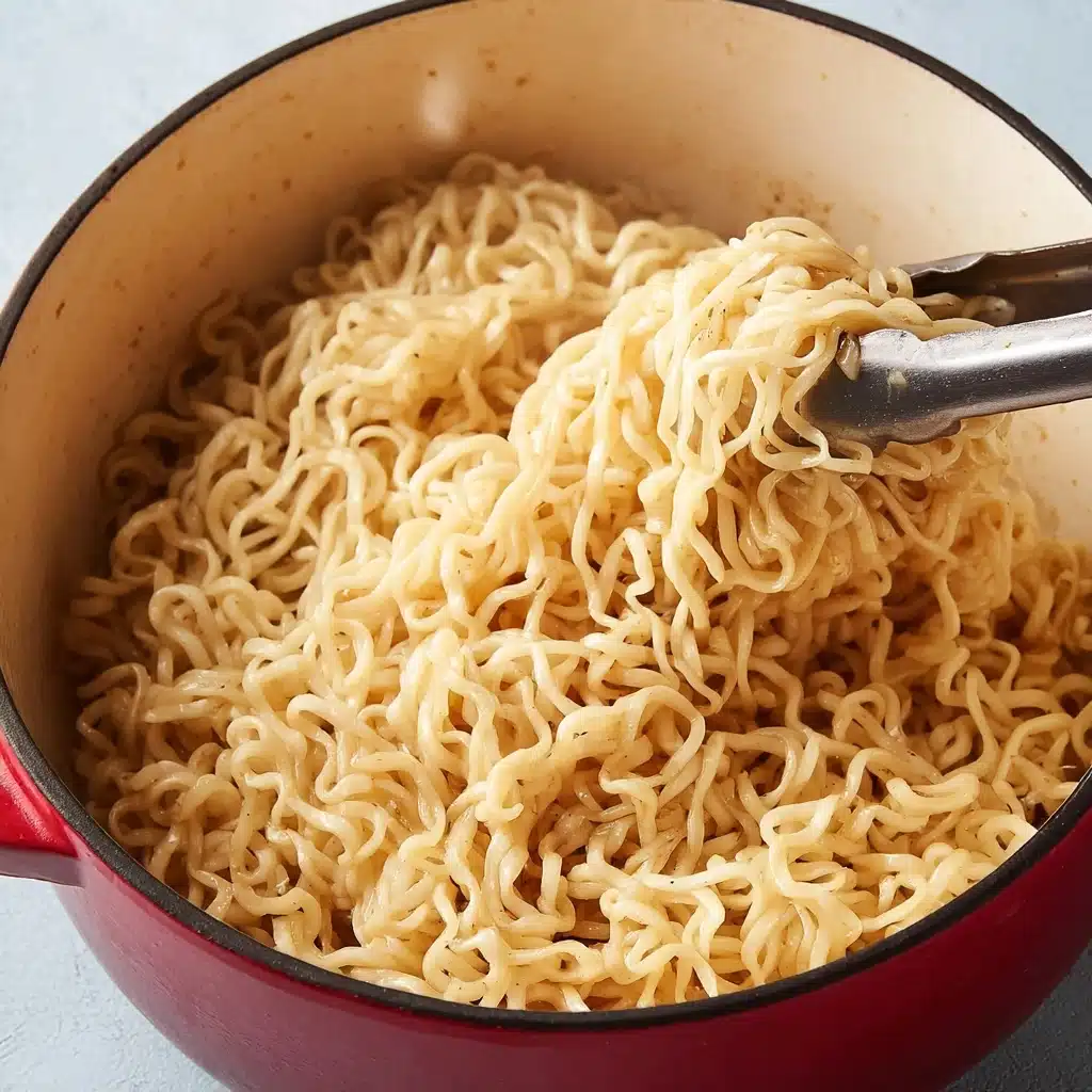 Garlic butter Ramen Noodles Recipe - Recipe Image