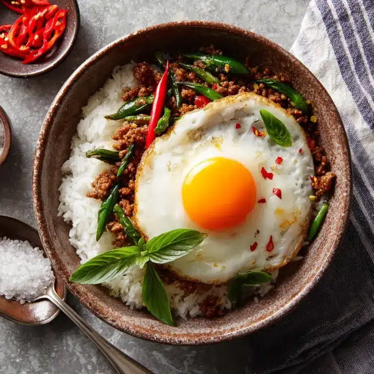 Thai Basil Chicken (Pad Krapow Gai) Recipe
