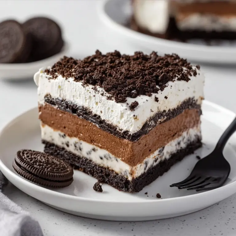 Oreo Lasagna Recipe