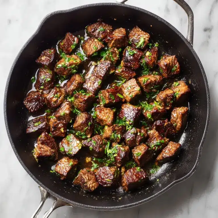 Garlic Butter Steak Bites Recipe
