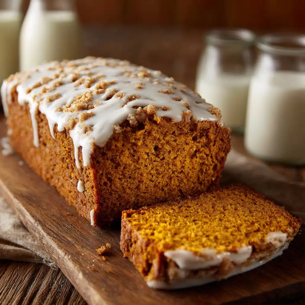 Pumpkin Bread with Cream Cheese Frosting Recipe