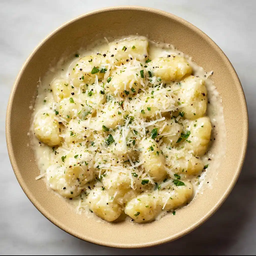 Creamy Pesto Gnocchi Recipe
