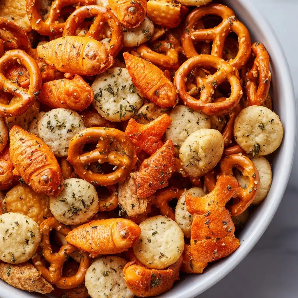 Ranch Pretzel Snack Mix Recipe - Recipe Image