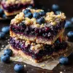 Blueberry Oatmeal Bars – A Wholesome Treat! Recipe