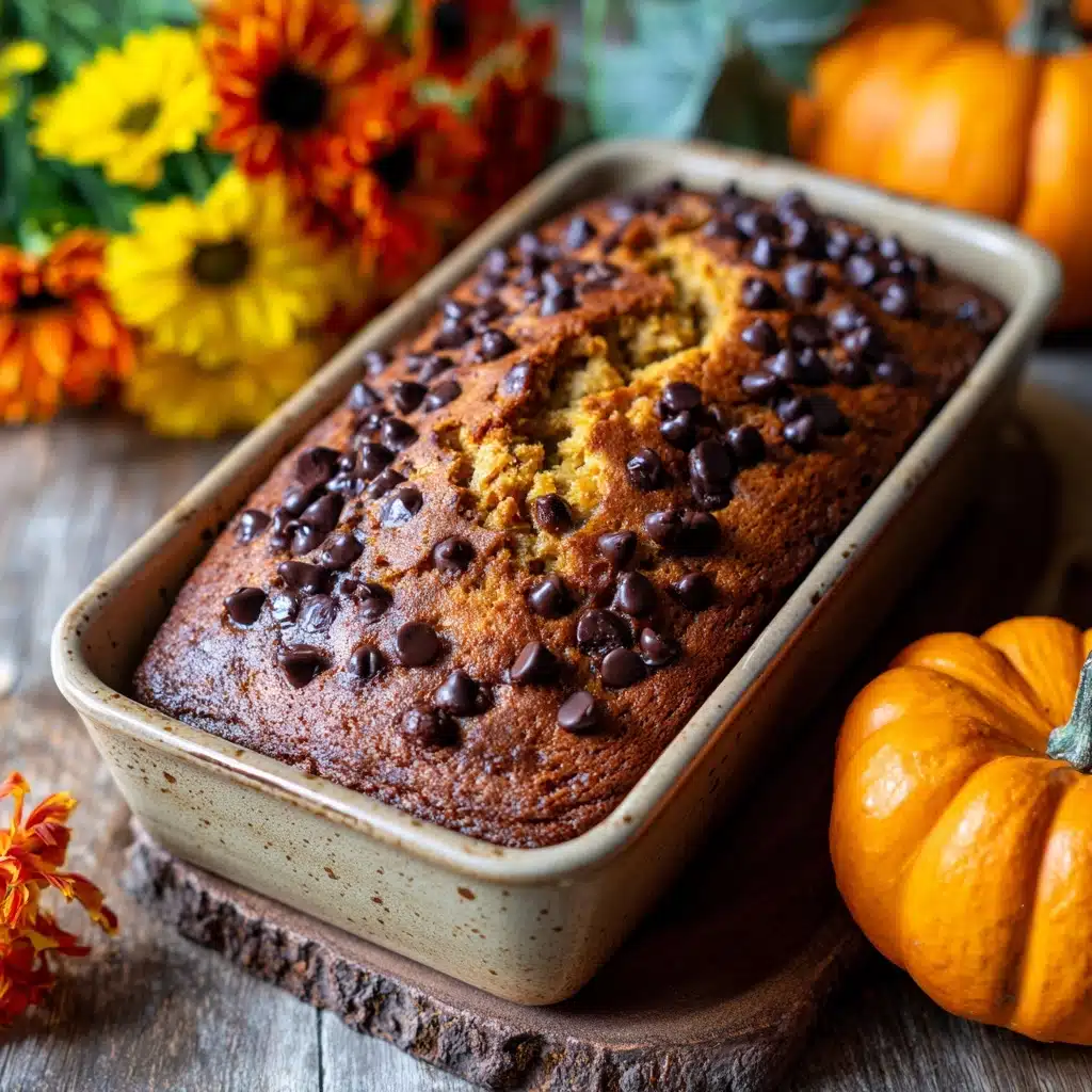 Best Chocolate Chip Pumpkin Bread Recipe - Recipe Image