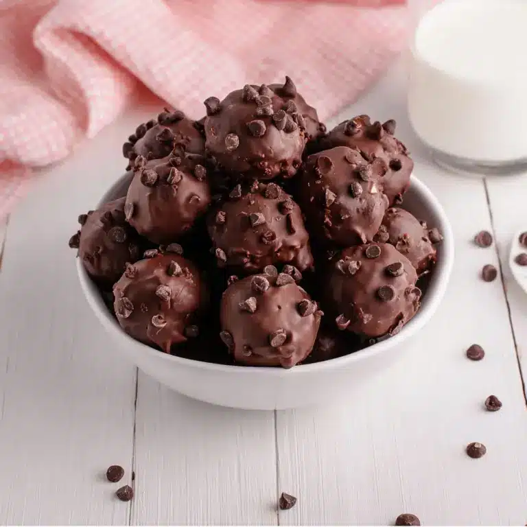 No-Bake Brownie Bites Recipe