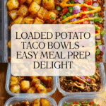 Loaded Potato Taco Bowls: The Ultimate Meal Prep Recipe