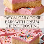 Sugar Cookie Bars Recipe