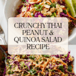 Crunchy Thai Peanut & Quinoa Salad Recipe