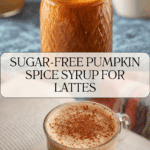 Sugar Free Pumpkin Spice Syrup (for making lattes) Recipe