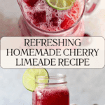Cherry Limeade with Real Cherries Recipe