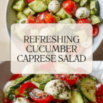 Cucumber Caprese Salad Recipe