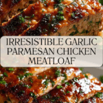 Melt-in-Your-Mouth Garlic Parmesan Chicken Meatloaf Recipe