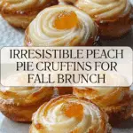 Peach Pie Cruffins Recipe