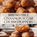 Churros Poppers Recipe