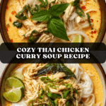 Easy Thai Chicken Curry Soup Recipe