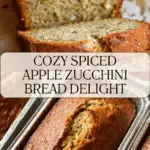 Cozy Spiced Apple Zucchini Bread Recipe