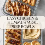 Chicken and Hummus Meal Prep Recipe