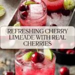 Cherry Limeade with Real Cherries Recipe