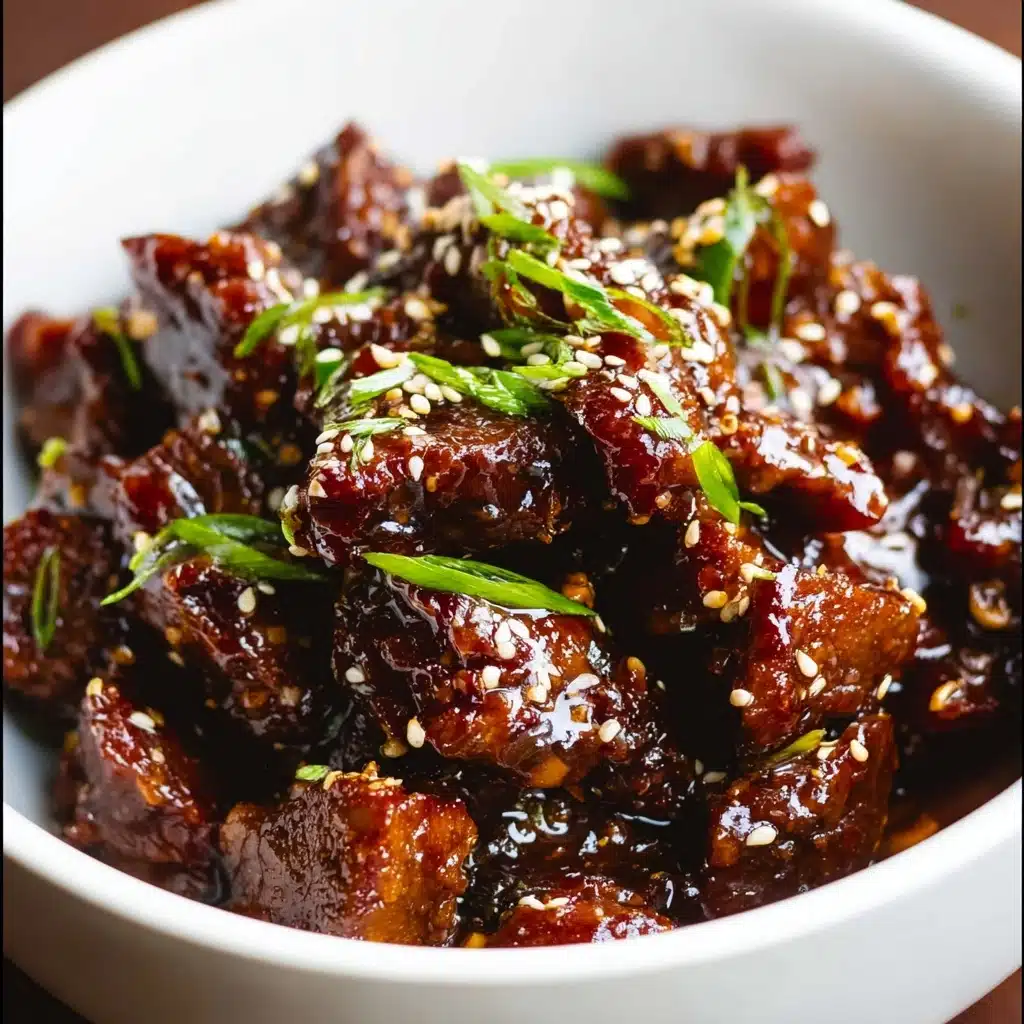 Honey Garlic Steak Bites Recipe - Recipe Image