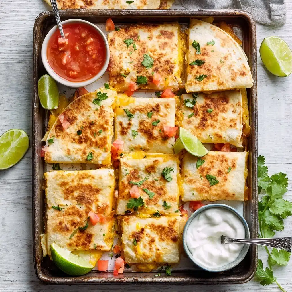 Sheet Pan Quesadillas Recipe