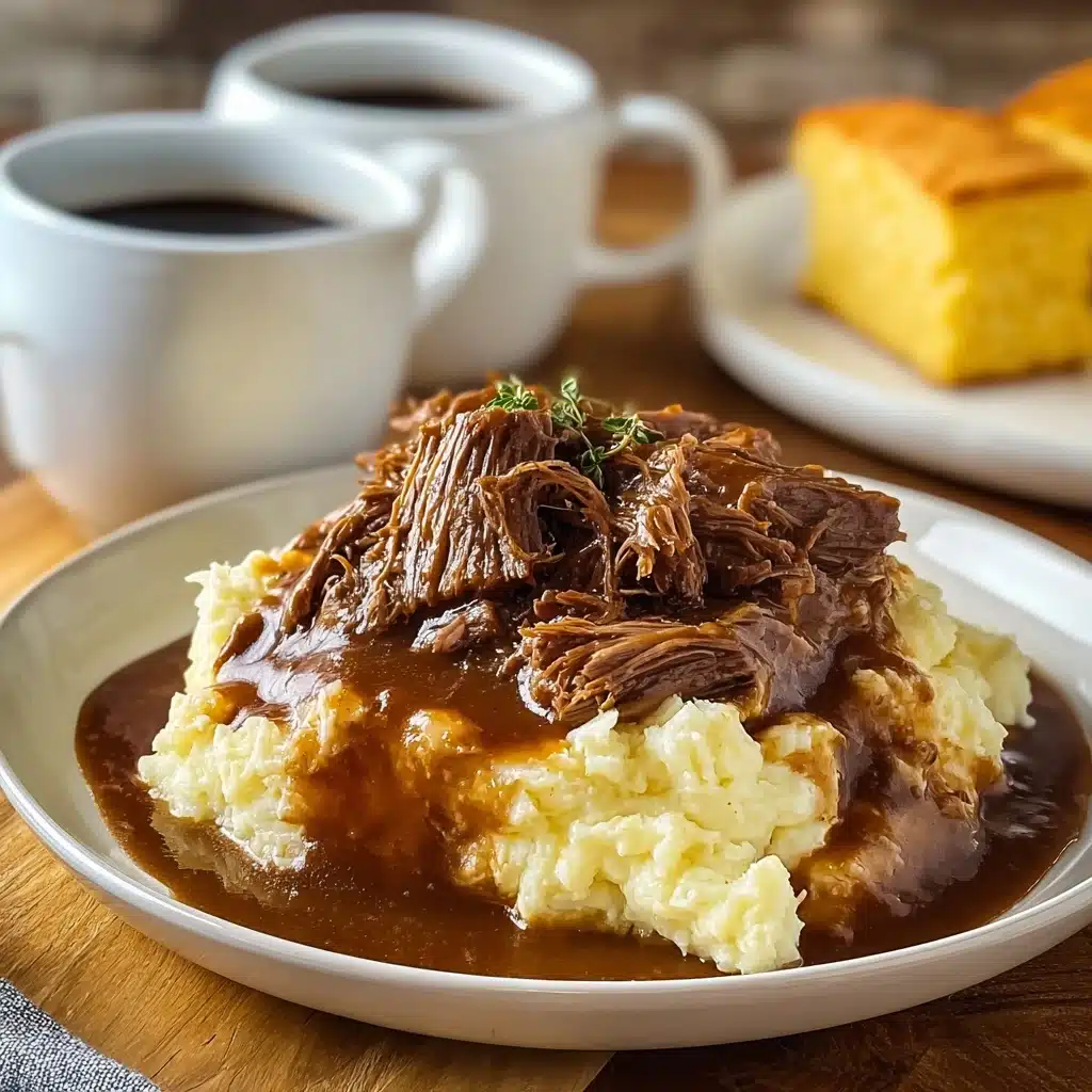 Slow Cooker Beef Manhattan Recipe - Recipe Image