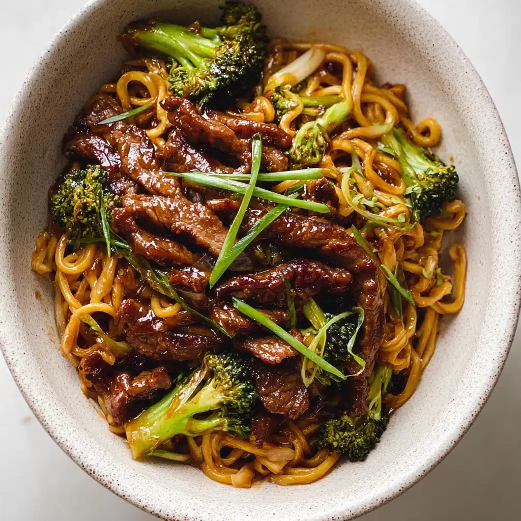 Sheet Pan Beef and Broccoli Ramen Recipe - Recipe Image