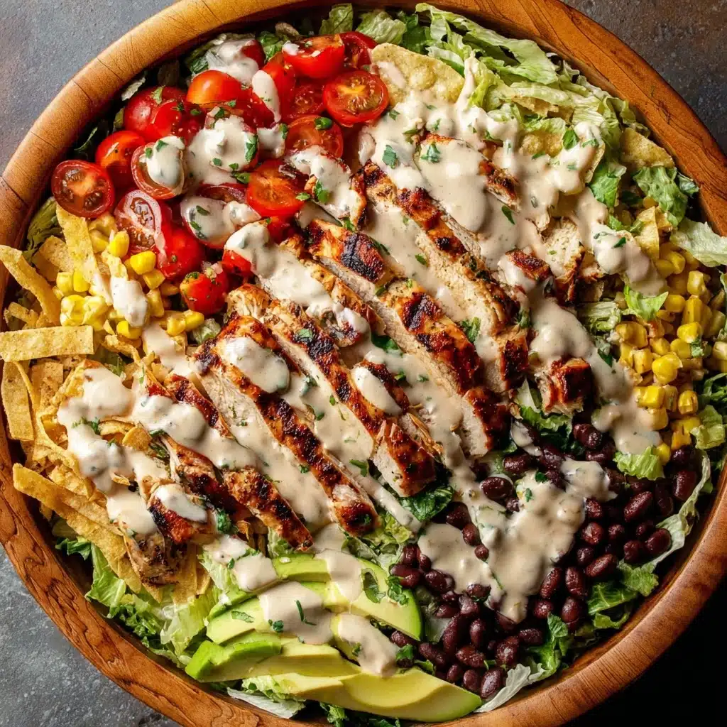 Grilled Southwest Chicken Salad Recipe - Recipe Image