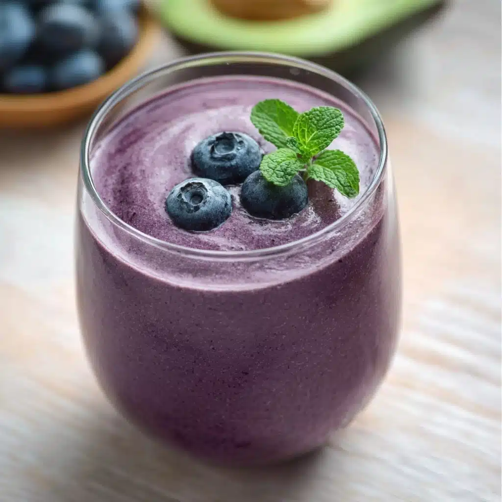 Berry Avocado Power Smoothie Recipe - Recipe Image
