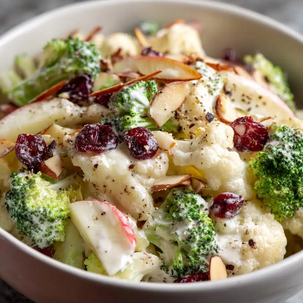 Broccoli Cauliflower Salad Recipe - Recipe Image