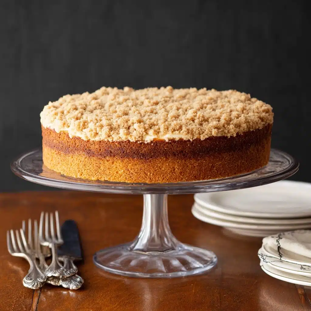 Easy Overnight Coffee Cake Recipe - Recipe Image